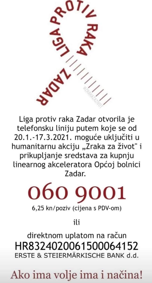 Pomozite u nabavi linearnog akceleratora!