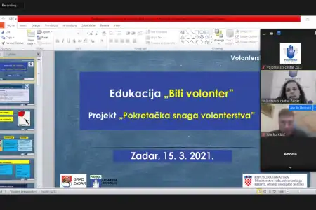 Održana edukacija "Biti volonter"