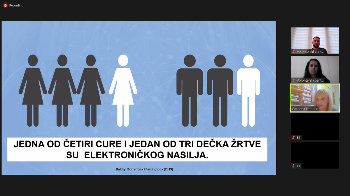 Održano online predavanje prof. dr. sc. Gordane Buljan Flander za srednjoškolce