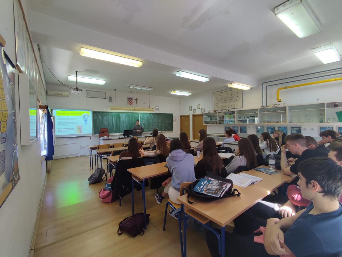 Održane dvije edukacije za učenike Srednje škole Biograd na Moru