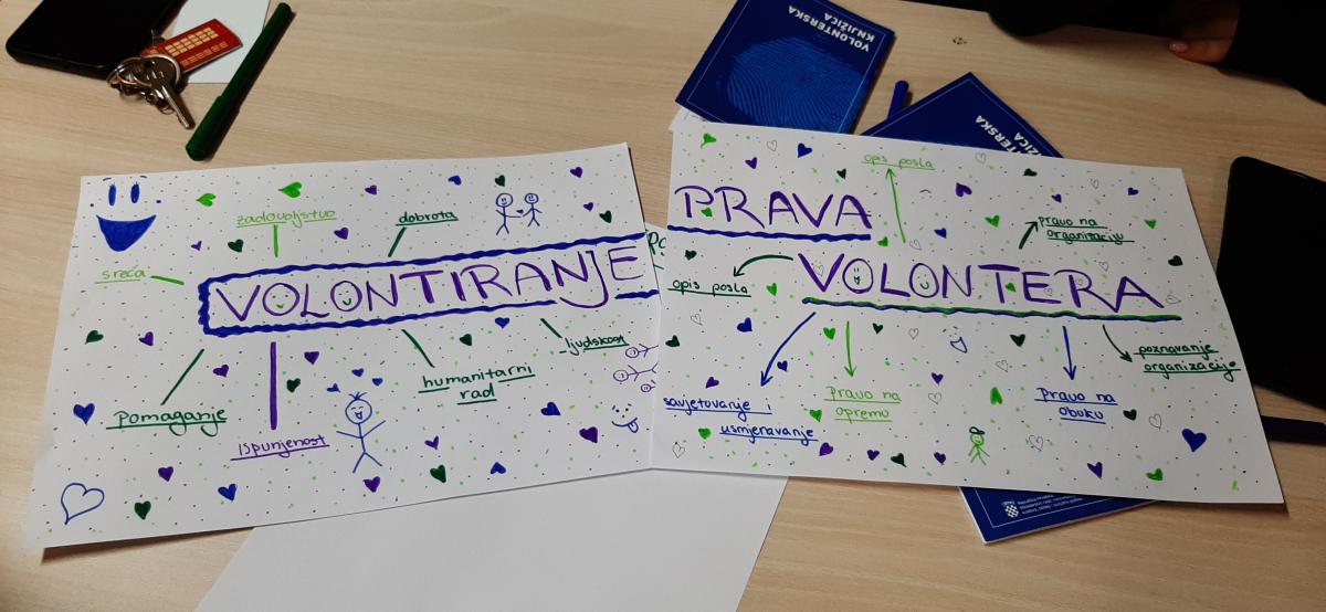 Održana radionica "Biti volonter" u Srednjoškolskom đačkom domu Zadar