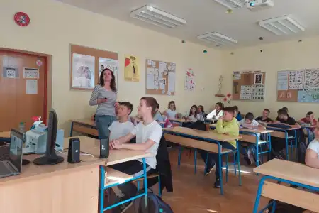 Edukacija "Biti volonter" za osnovnoškolce u Gračacu
