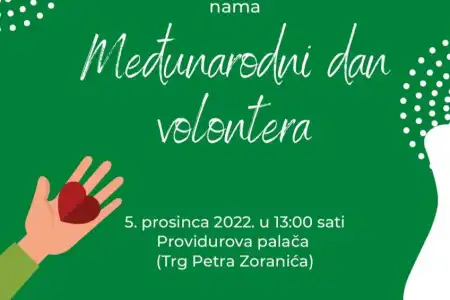 Poziv na svečanost obilježavanja Međunarodnog dana volontera