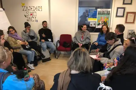 Održana edukacija "Biti volonter" za polaznike tečaja hrvatskog jezika