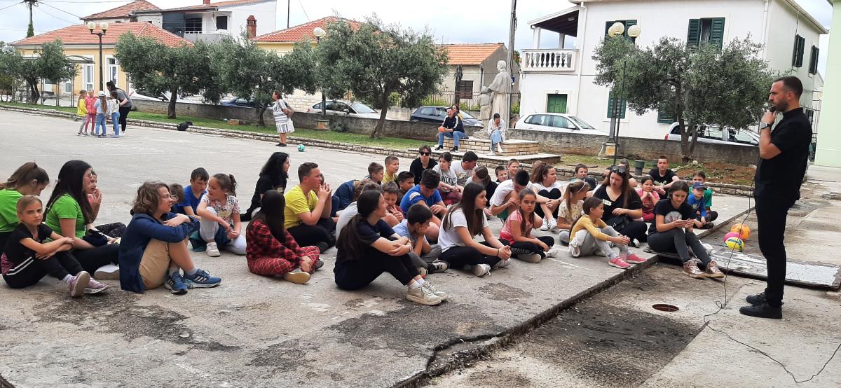 Druženje ukrajinske i hrvatske djece