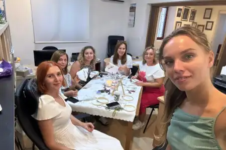 Radionica vezenja za Ukrajince