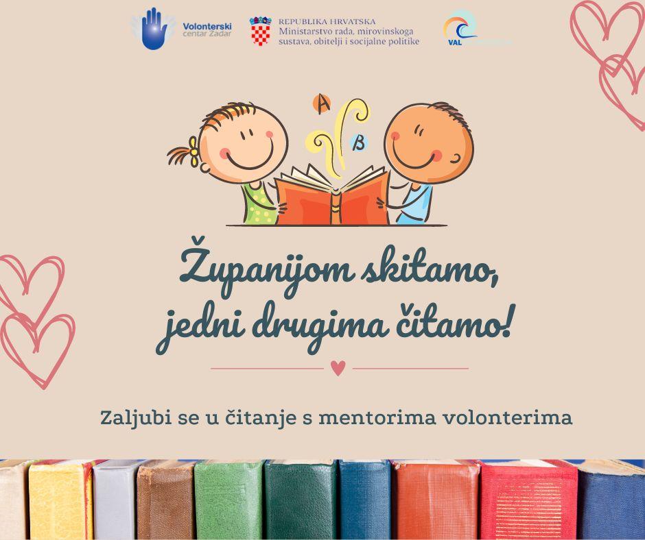 Zaljubi se u čitanje s mentorima volonterima