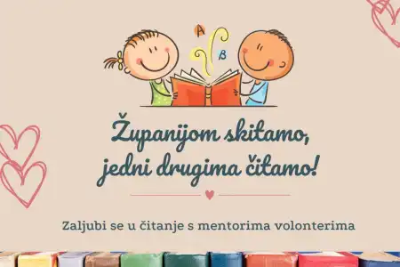 Zaljubi se u čitanje s mentorima volonterima