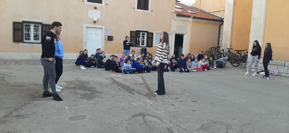 Druženje ukrajinske i hrvatske djece u Arbanasima