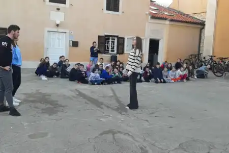 Druženje ukrajinske i hrvatske djece u Arbanasima