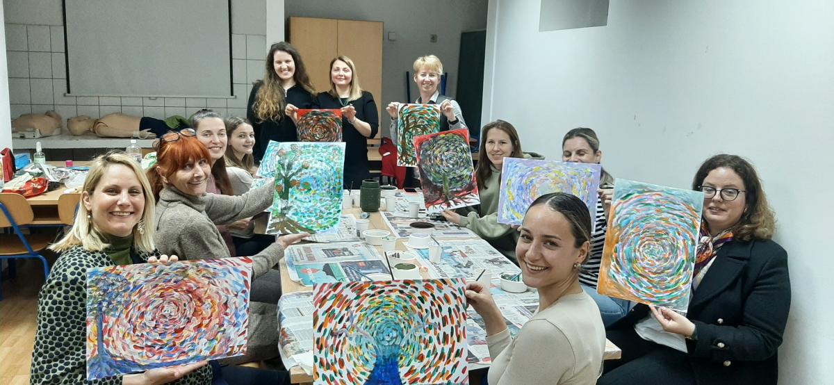 Održana radionica art terapije