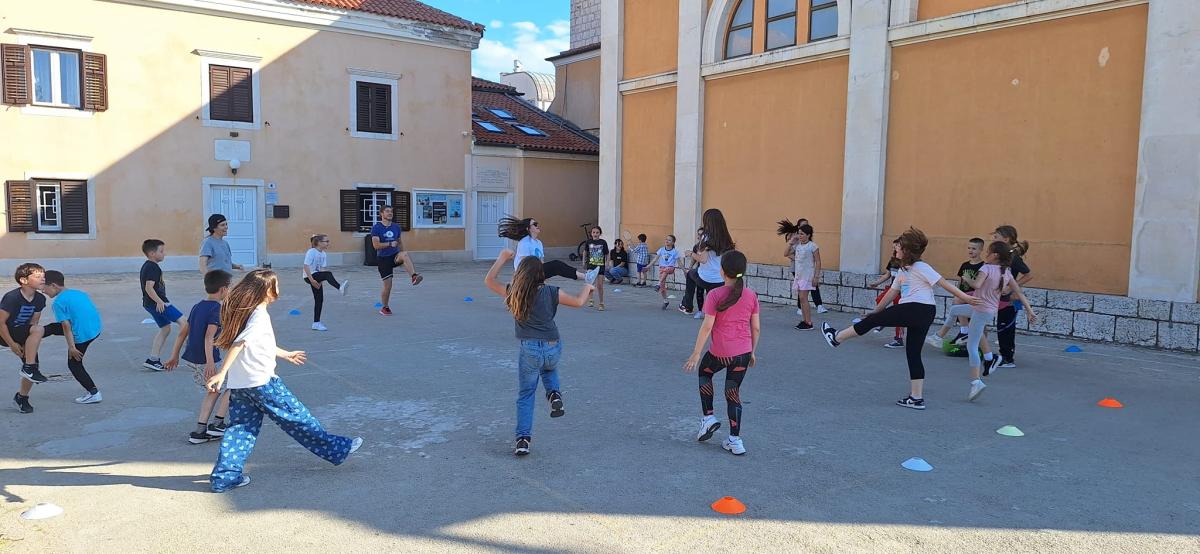 Druženje ukrajinske i hrvatske djece u Arbanasima