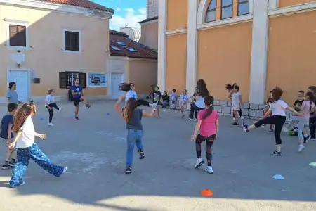 Druženje ukrajinske i hrvatske djece u Arbanasima