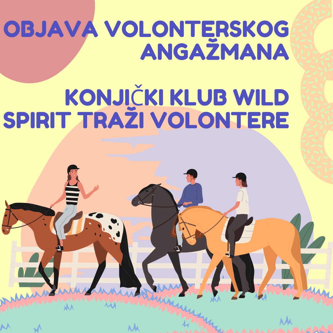 Volonter u Konjičkom klubu Wild Spirit