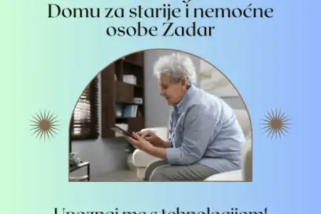 Volonter za informatičku poduku starijih osoba