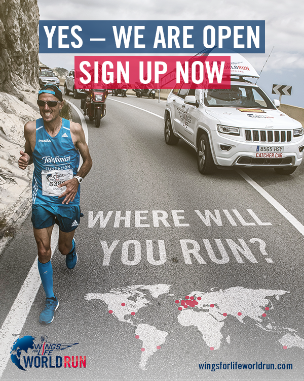 Wings for Life se vraća 03.05.2015!