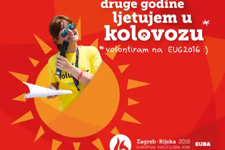 Europske sveučilišne igre Zagreb Rijeka 2016 - prijave za volontere