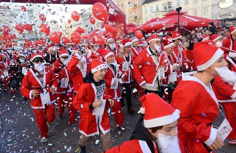 Poziv za humanitarnu utrku Djedova Božićnjaka u sklopu Adventa u Zadru 2015.