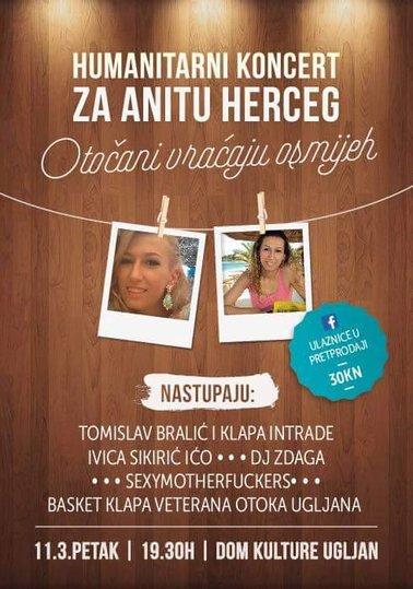 Mladi Ugljanci Vas pozivaju da im se pridružite u humanitarnoj akciji: Vratimo našoj Aniti osmijeh na lice!