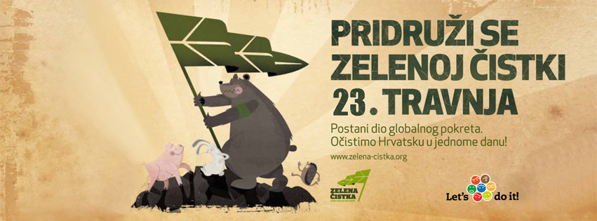 Poziv na Zelenu čistku 23.4. 2016.