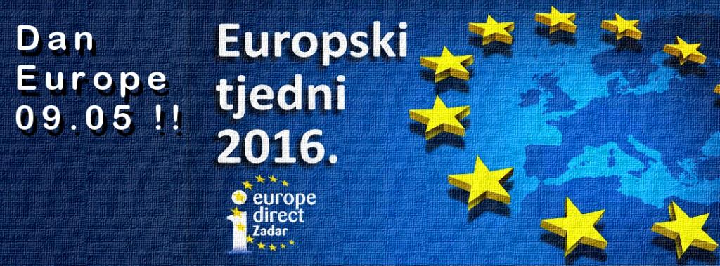 EUROPSKI TJEDNI 2016. U ZADARSKOJ ŽUPANIJI