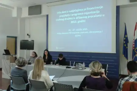 Info dani o natječajima za financiranje projekata i programa organizacija civilnog društva iz sredstava Državnog proračuna RH i fondova EU u 2016. godini