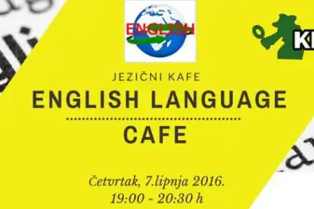 Jezični kafe/ English language cafe u Klubu mladih Klooz (Udruga Cinaz)