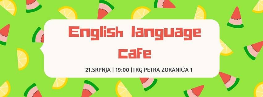 English language cafe u klubu mladih KLOOZ