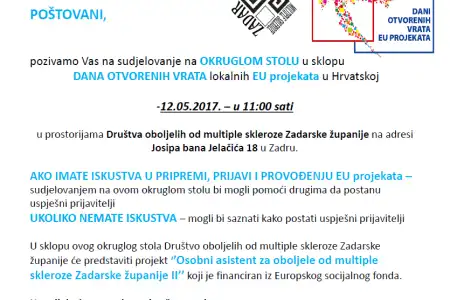 Dani otvorenih vrata lokalnih EU projekata u Hrvatskoj