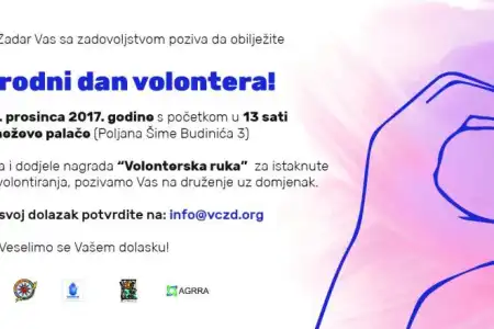 Poziv na obilježavanje Međunarodnog dana volontera