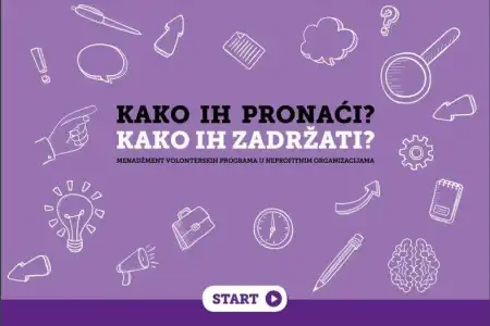 Izdana e-publikacija namijenjena organizatorima volontiranja