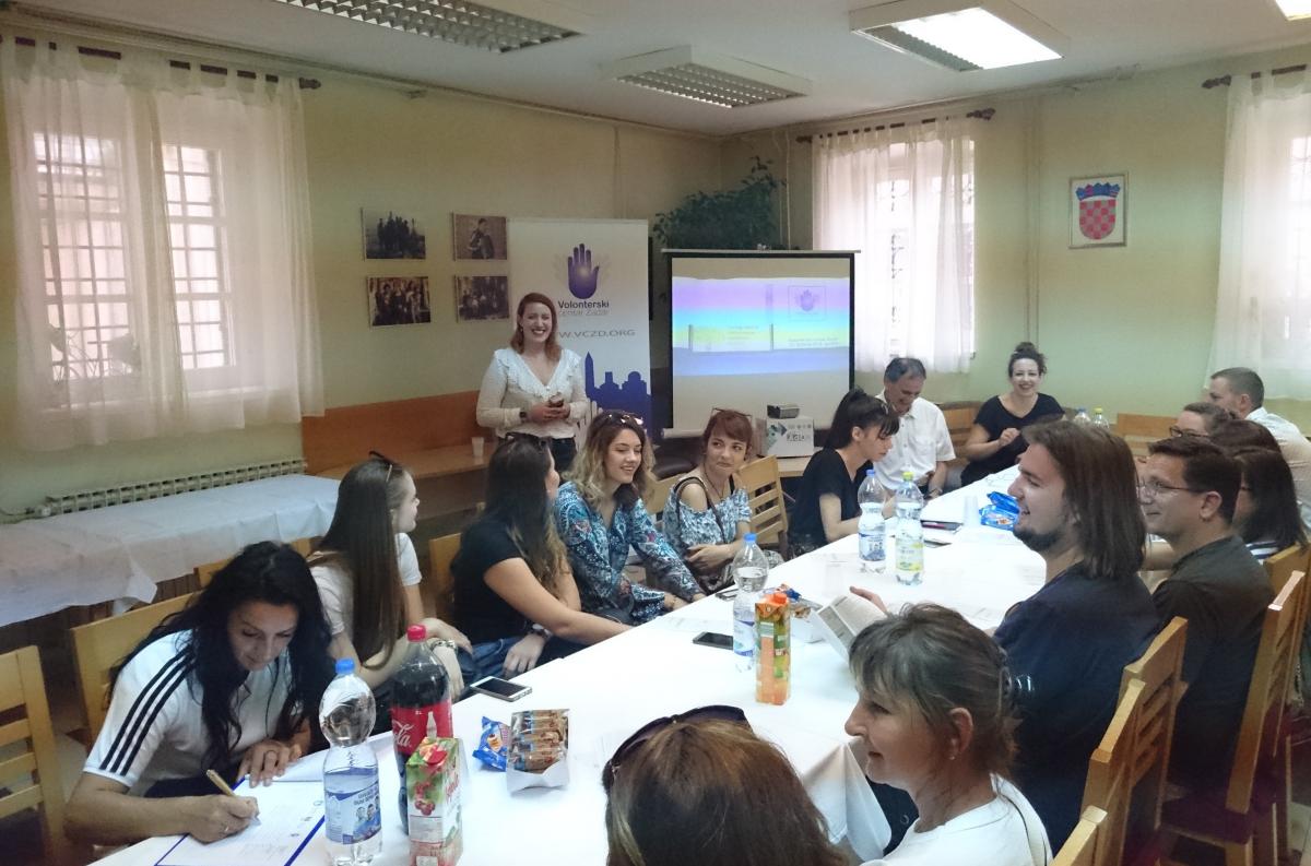 Održana prva aktivnost povodom manifestacije "Hrvatska volontira" pod nazivom „Okrugli stol na temu iskustva volonterskih centara“