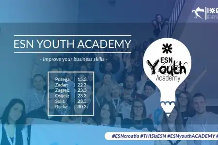 ESN Youth Academy (poslovne vještine za studente) - ESN Hrvatska