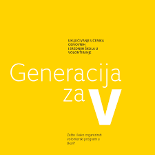 Objavljena dva nova priručnika "Generacija za V"