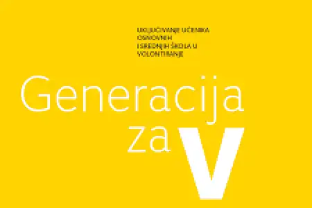 Objavljena dva nova priručnika "Generacija za V"