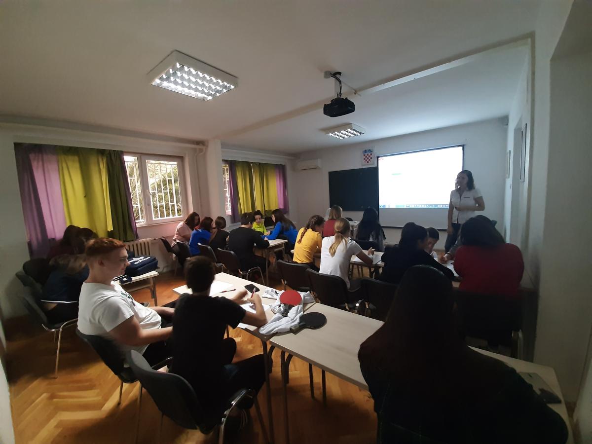 Radionica "Biti volonter" u Srednjoškolskom đačkom domu