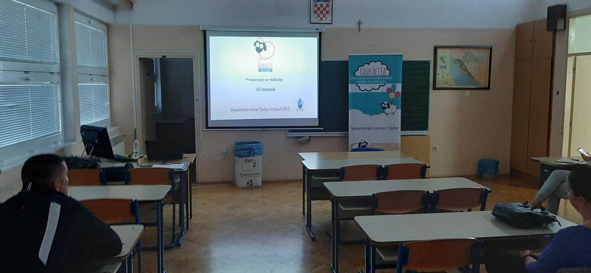 Održano predavanje za roditelje u OŠ Zemunik