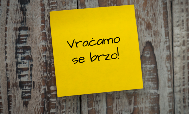 Ured zatvoren u srijedu